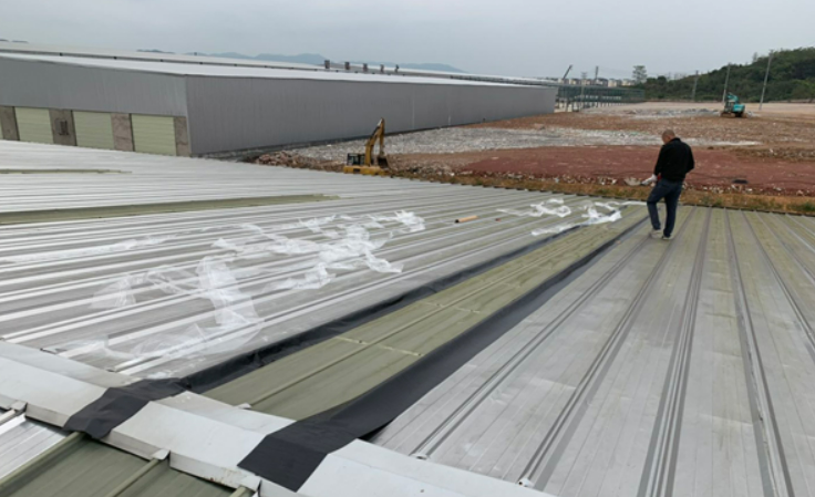 惠城厂房屋面防水维修案例